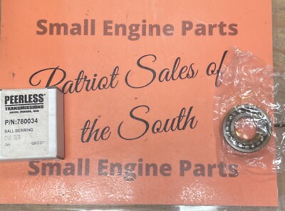 Tecumseh 780034 Ball Bearing IH-76390-C1 TC-780034 Peerless Transmission