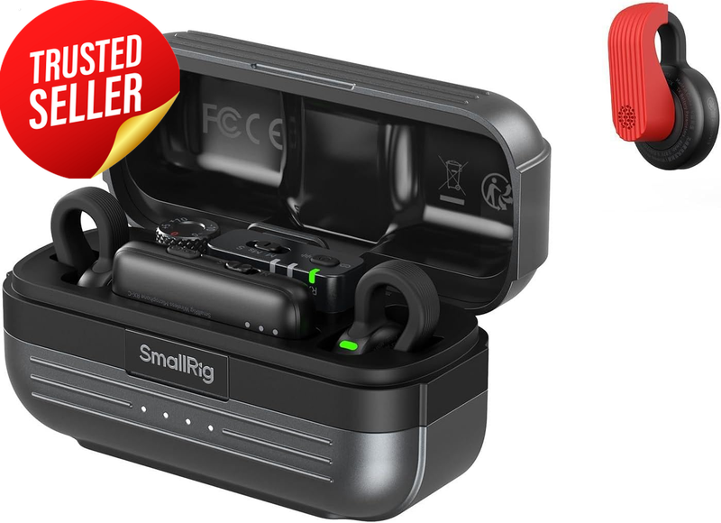 Wireless Mic S70 Kit 2TX 2RX Charging Case Black