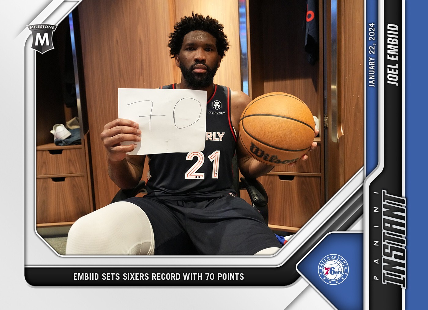 Panini エンビード Embiid RC ルーキー直筆サインカード Auto Panini エンビード Embiid RC ルーキー直筆サインカード Auto