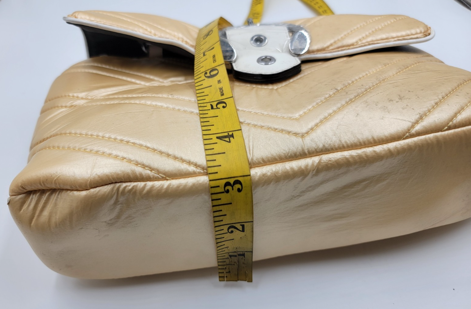 Circus by Sam Edelman Carmen Nylon Shoulder Bag Women's Lemon Wash Magnetic - Picture 10 of 13