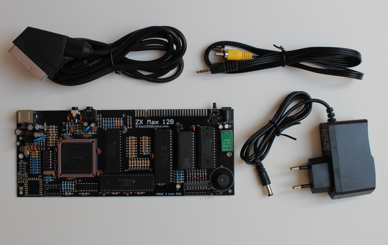 ZX MAX 128 Spectrum clone Harlequin assembled | eBay UK