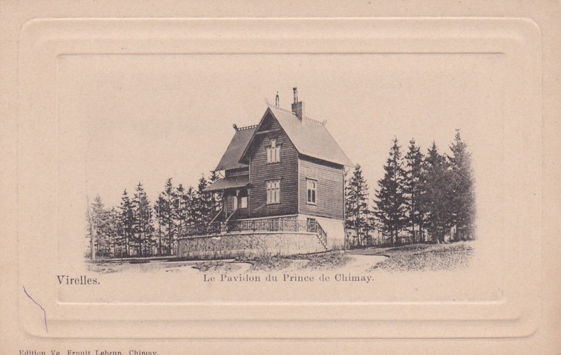L70a - Cpa - Virelles - Le Pavillon Du Prince De Chimay