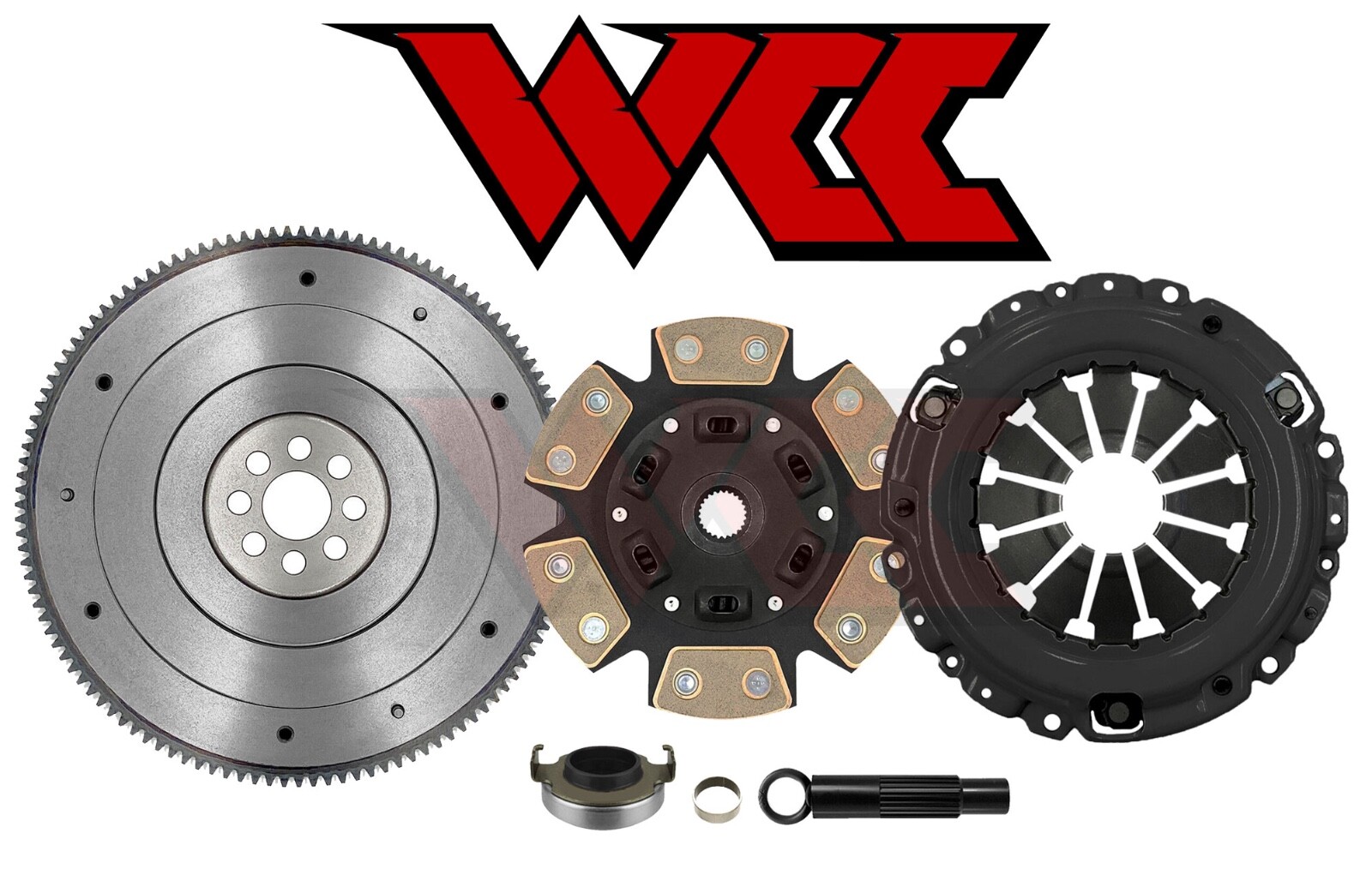 WCC STAGE 3 CLUTCH KIT & HD FLYWHEEL For 0206 Acura RSX TYPES 0211