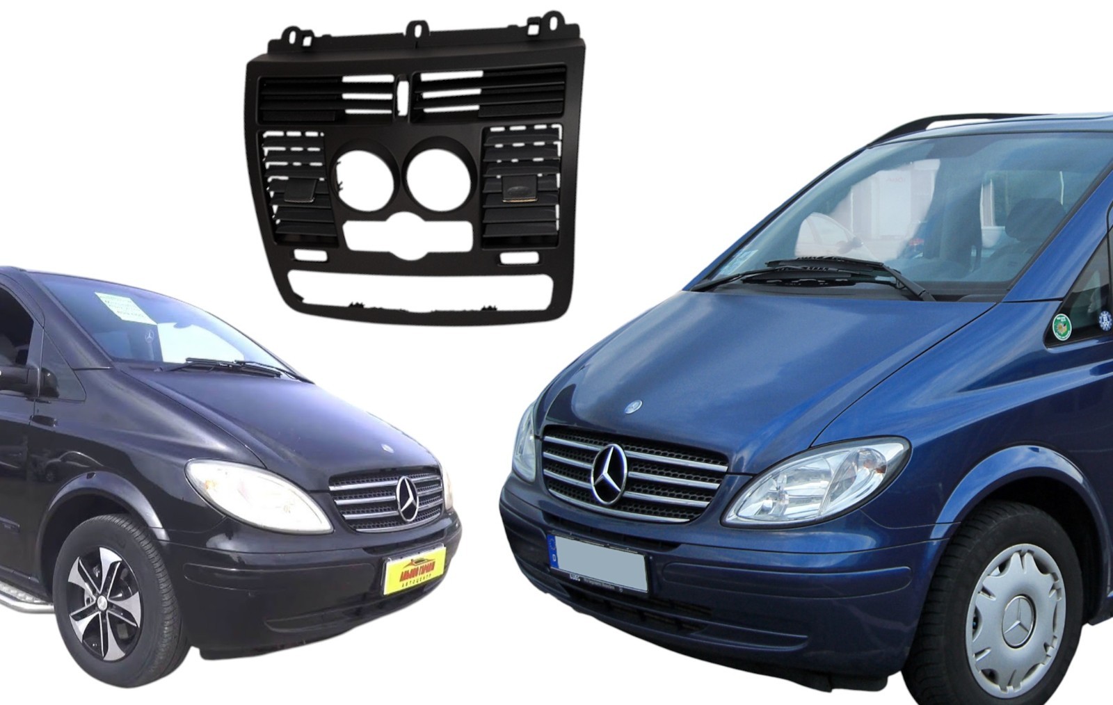 Air Conditioner Center Dashboard A6396800007 7241 For Mercedes W639 Vito Viano