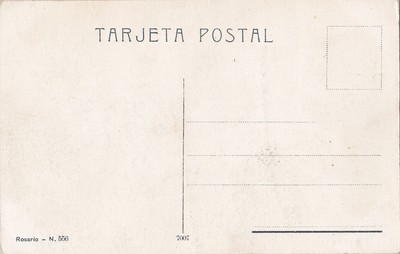 Barco de Carga Río Paraná Embarcadero ROSARIO Argentina Targeta Postal n. 556