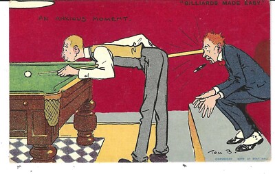 POSTCARD COMIC - AN ANXIOUS MOMENT