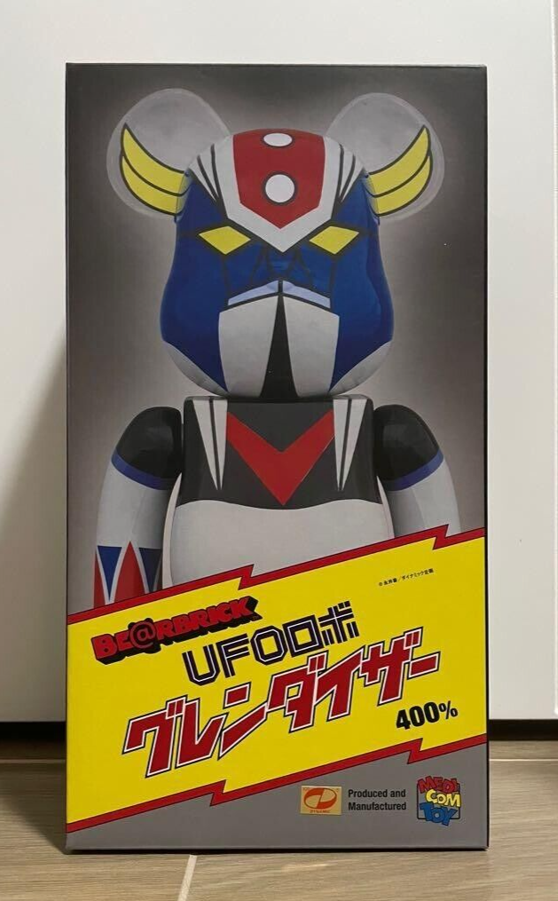 MEDICOM TOY - BE@RBRICK U.F.O. 400％ Medicom 400% Bearbrck ~ UFO Be@r brick 2nd Version Light-up