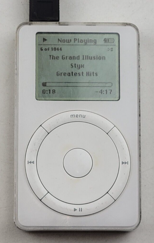 Original Scroll Wheel Apple iPod Classic 1st Gen. (M8541