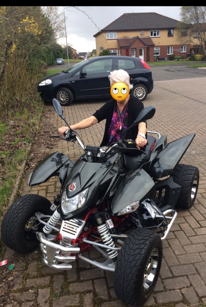 Apache 450 rlx supermoto road legal quad in Airdrie, North