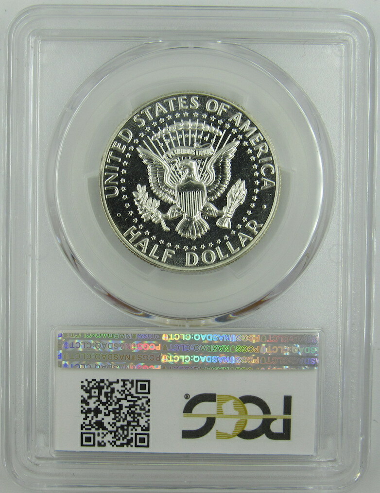 1967 SMS KENNEDY HALF DOLLAR PCGS SP67
