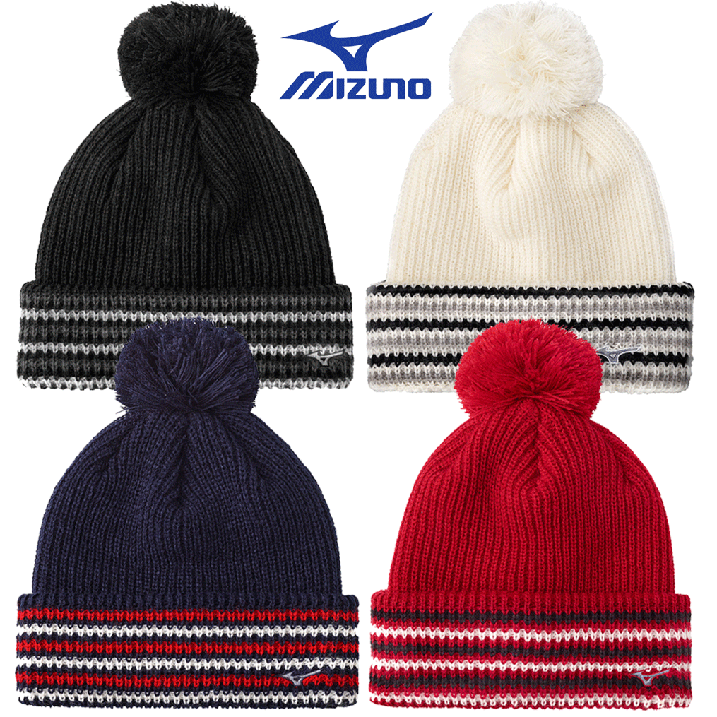 mizuno golf bobble hat