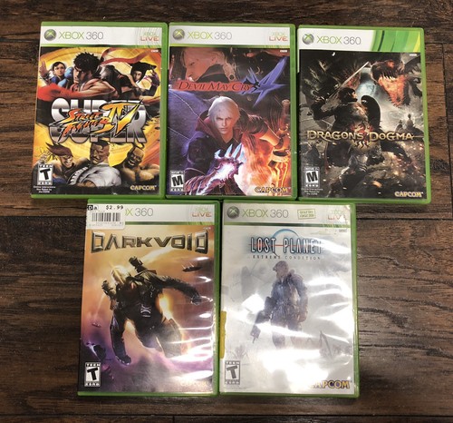 Capcom Games (Microsoft Xbox 360) Devil May Cry 4 SSF4 Lost