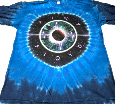PINK FLOYD ''PULSE''  FRONT/BACK HIT S/S T-SHIRT SIZE LARGE TIE DYE BRAND NEW