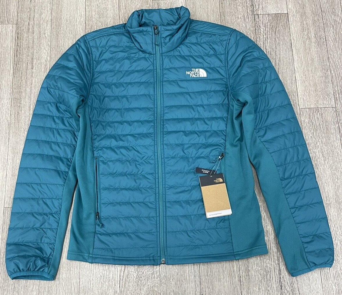 NWT THE NORTH FACE Men's Canyonlands Hybrid Jacket In Harbor Blue Size: Small