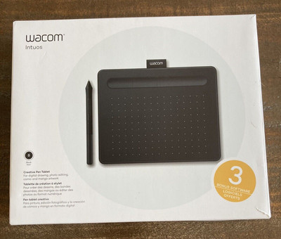 CTL4100, Wacom Intuos Creative Pen Tablet -Preowned Good Condition, Tested