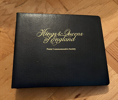 Kings & Queens of England Postal Commemorative Society Album