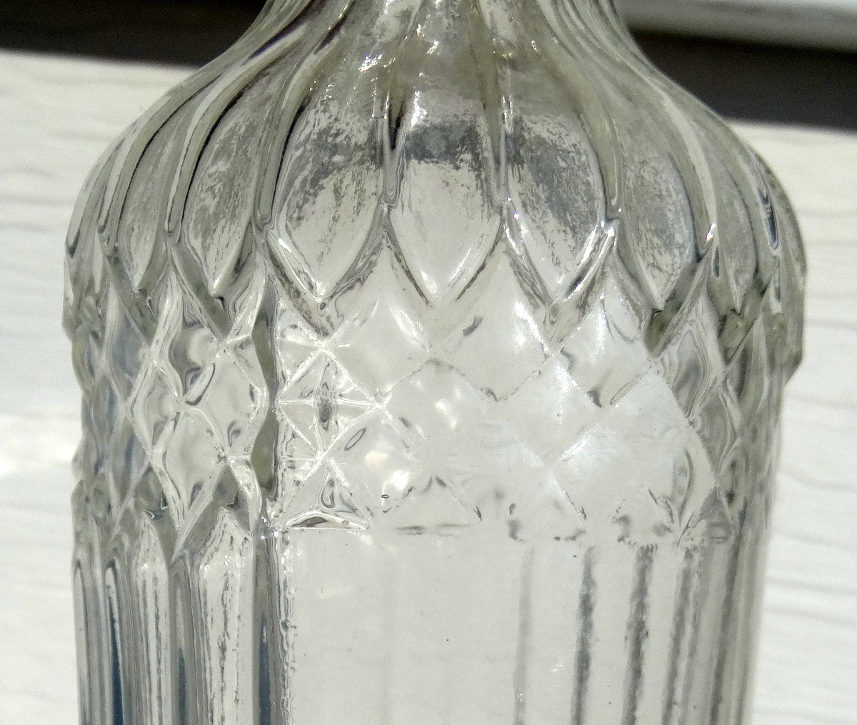 Scarce Fancy Cologne Perfume Dresser Bottle, Late 1800s, Mint