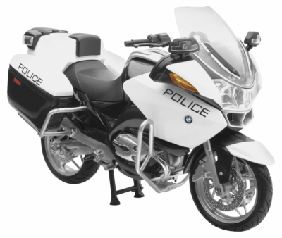 NEW RAY REPLICA 1:12 SPORT TOURING BMW R1200 RT-P POLICE WHITE MOTORCYCLE