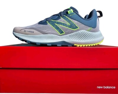 New Balance Women's Nitrel V 4 Trail Running Shoes Logwood Gray WTNTRCL4