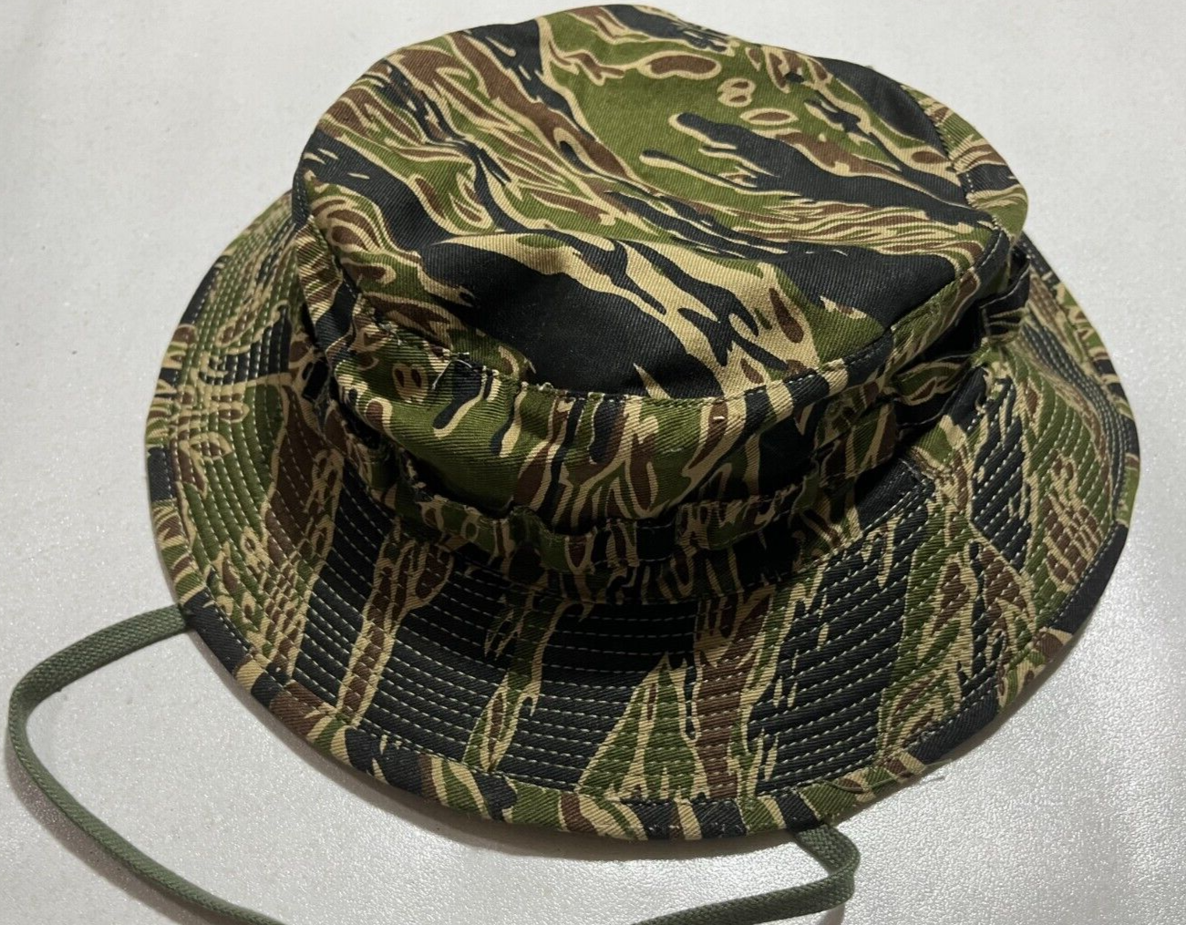 80's TIGER STRIPE PRODUCTS Boonie Hat 米軍 Amazon.com: Tiger Stripe Boonie Sun Hat - Size: Large
