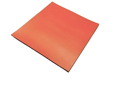 Orange shop rubber sheet