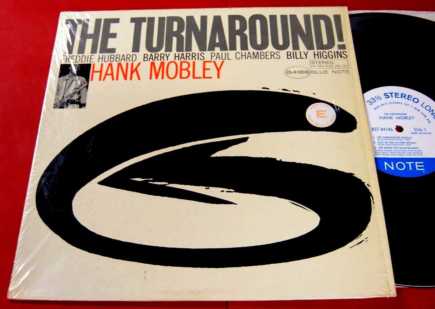 ジャズレコード Hank Mobley/The Turnaround! Hank Mobley – The Turnaround – Vinyl (LP, Album, Stereo