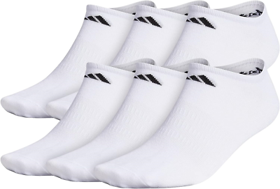 S (6-pair), Black/white, Large