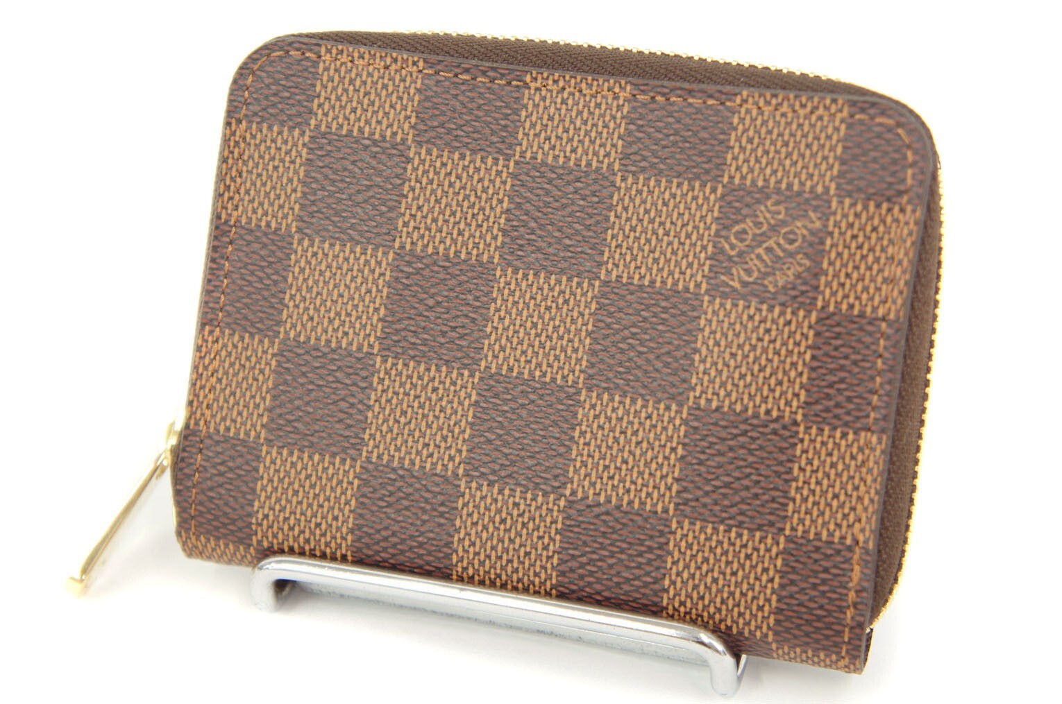 LOUIS VUITTON Zippy Damier Ebene Brown Coin Purse N63070 | eBay LOUIS VUITTON Zippy Damier Ebene Brown Coin Purse N63070 | eBay