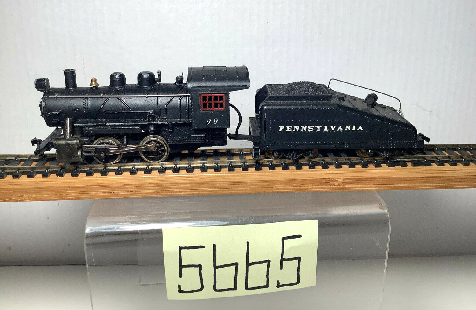 Mantua Shifter Locomotive & Tender Pennsylvania #99 0-4-0 HO
