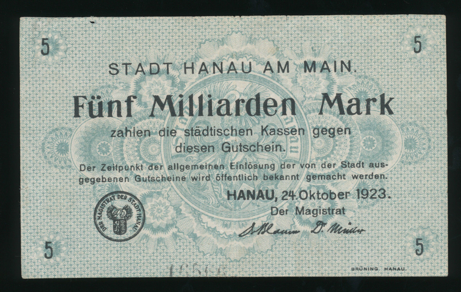 Notgeldscheine aus Hessen