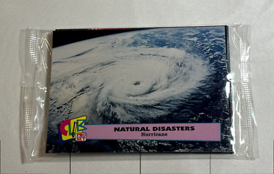 Club Pro Set Cards - Natural Disasters - New / Sealed - 1992
