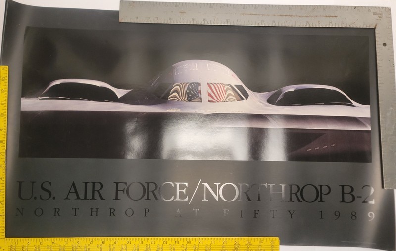 Northrop Grumman B-2 at Fifty 1989 Vintage US Air Force
