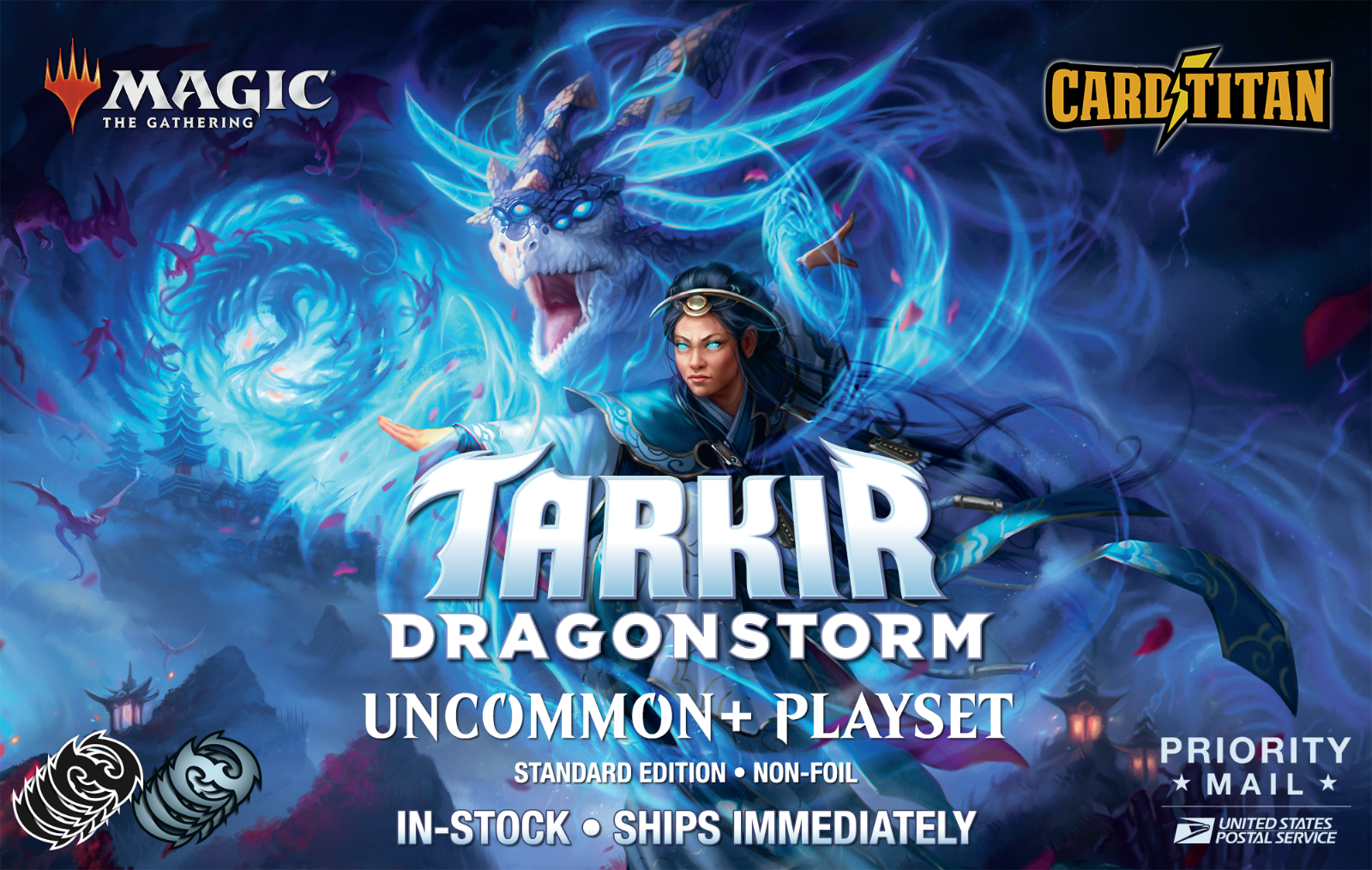 Magic MTG - TARKIR DRAGONSTORM - Complete Common and Magic MTG - TARKIR DRAGONSTORM - Complete Common and