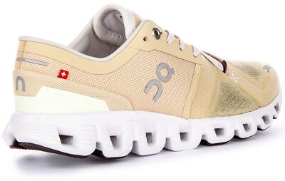 Pre-owned On Running Cloud X 3 Ultralight Fast Savanah Womens Sneaker Sand Us 5 - 11