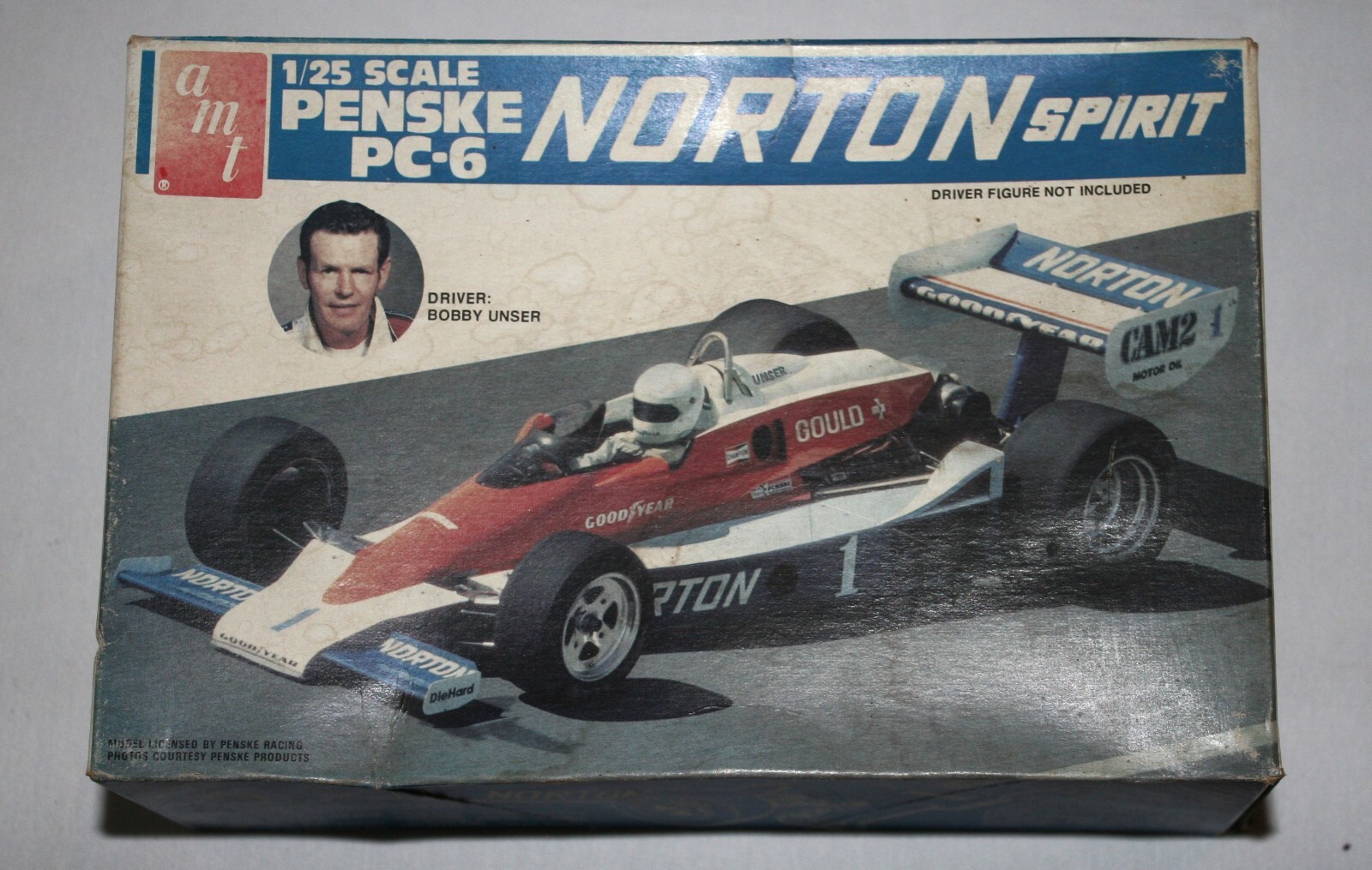 AMT 1:25 Penske PC-6 Norton Spirit Bobby Unser Indy Car
