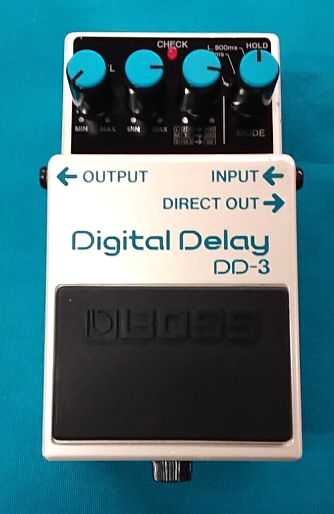 BOSS ~ DD-3 Digital Delay Effects Pedal 9v Board EFX