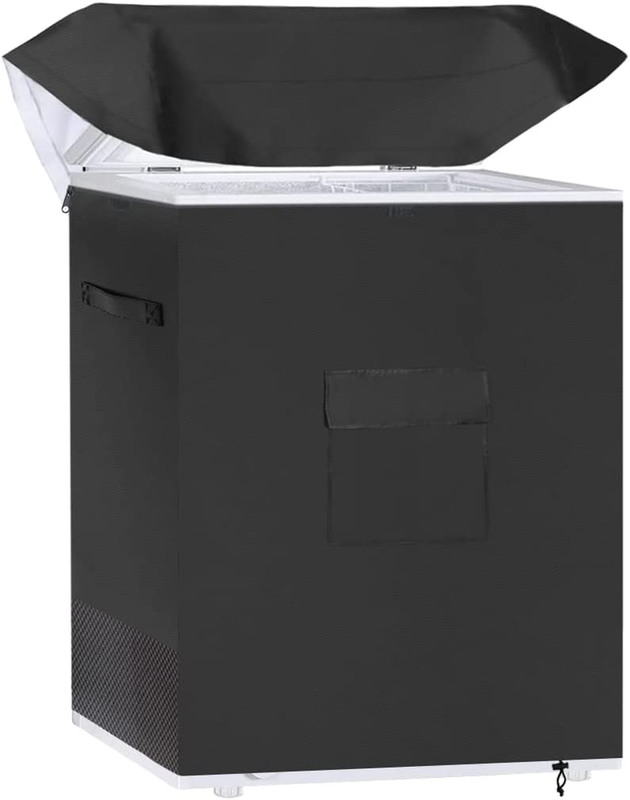 Dalema Chest Freezer Cover Waterproof,Deep Freezer Covers for Outside,Outdoor