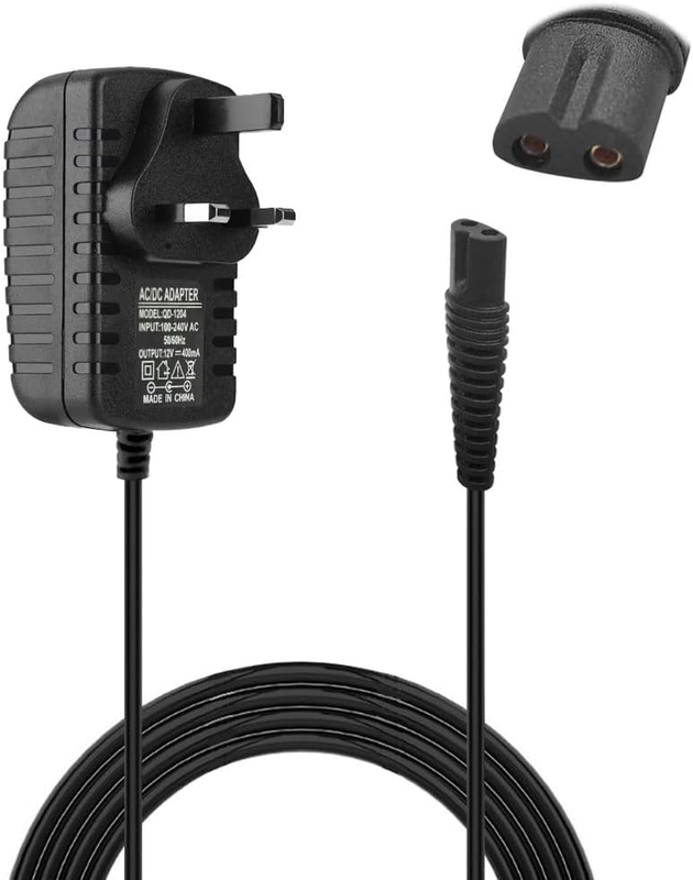 12V 0.4A Charger for Braun Electric Shaver Series 9 7 5 3 1 9-725 9-890 9-105 55