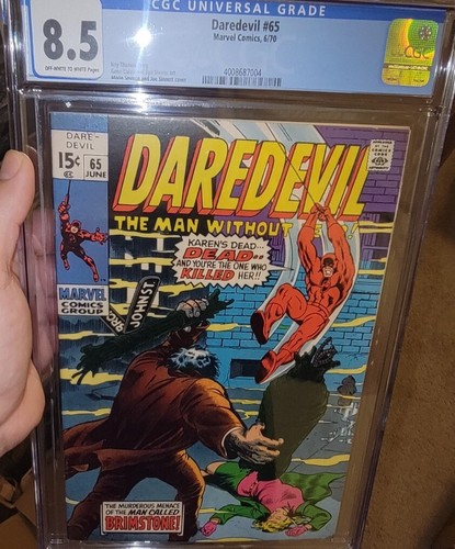 Daredevil #65 CGC 8.5 (1970) 1st Appearance Brothers