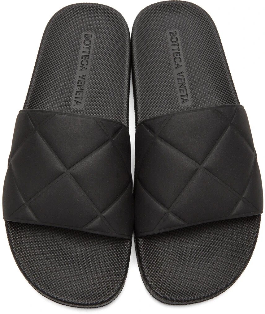 ◆正規品◆BOTTEGA VENETA SNAP SLIDE SANDAL BLACK◆関税込◆ BOTTEGA VENETA ボッテガヴェネタ スライドサンダル SNAP SLIDE