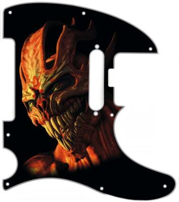 Telecaster Guitar Pickguard Graphical to fit Fender 8 Hole ELITE Alien Entity