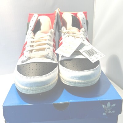 Adidas (Top Ten RB) Hi Shoes White Black Red Men's Size 10 New (GV6628) $100