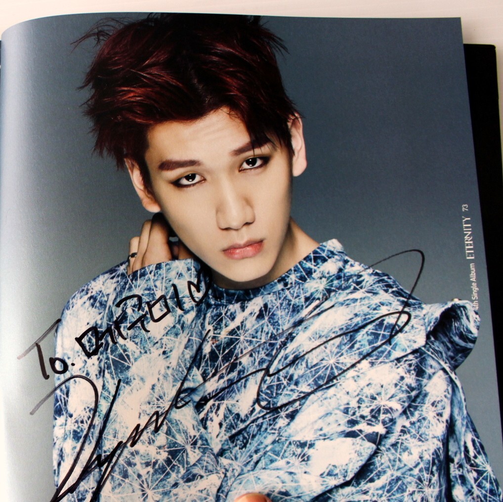VIXX eternity 全員直筆サイン入りCD signed VIXX 4th Single Album Eternity Korea CD Lee Hongbin