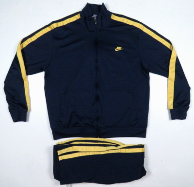 Nike tracksuit sales blue yellow