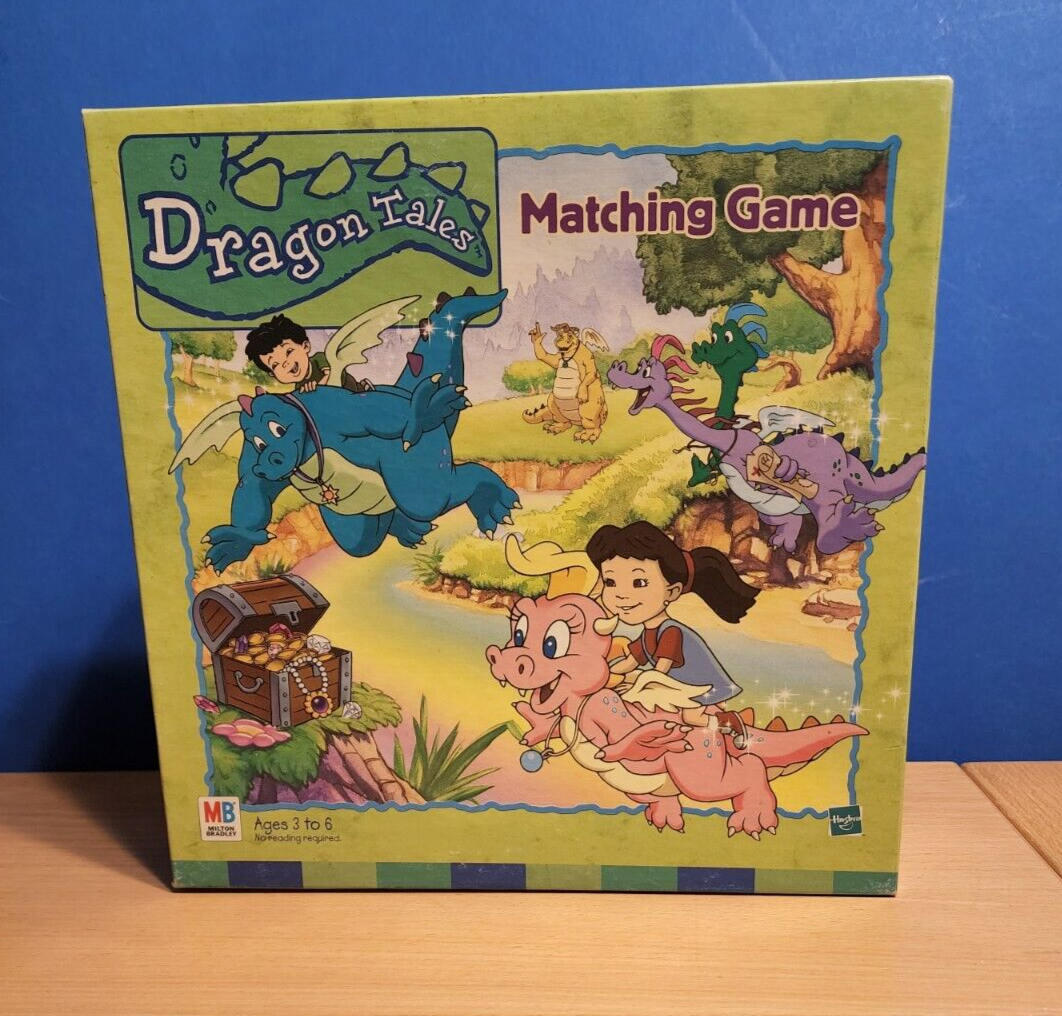 知育玩具 Dragon Tales Matching Game 知育玩具 Dragon Tales Matching Game Vintage Dragon Tales
