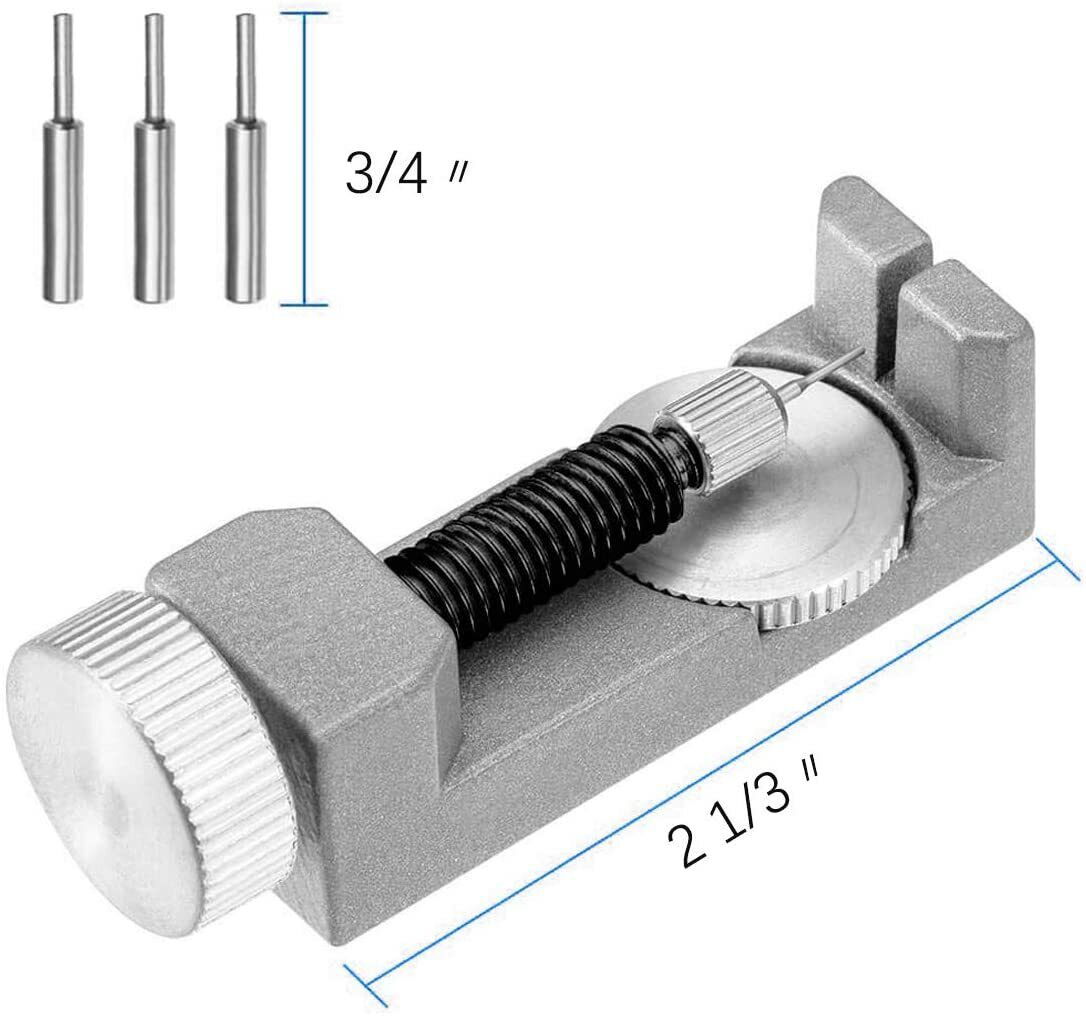Metal Adjustable Watch Band Strap Bracelet Link Pin Remover Repair Tool Kit US 5