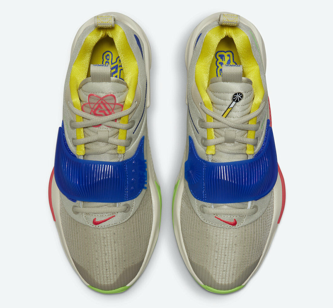 

Кроссовки Nike Zoom Freak 3 Primary Colors Stone Grey Multicolor DA0694-100 размер 8,5 Giannis, Nike Zoom Freak