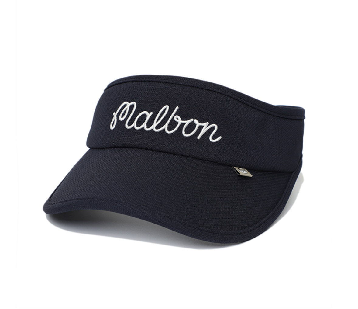 【MALBON】Men's Ball Marker Visor ■MAN /追跡付 Malbon Golf] Malbon Basic Unisex Visor - Navy | eBay