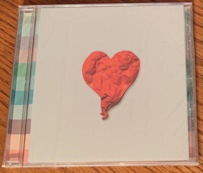 KANYE WEST ''808s AND HEARTBREAK'' BRAND NEW ORIGINAL 2008 USA CD ALBUM (EDITED)