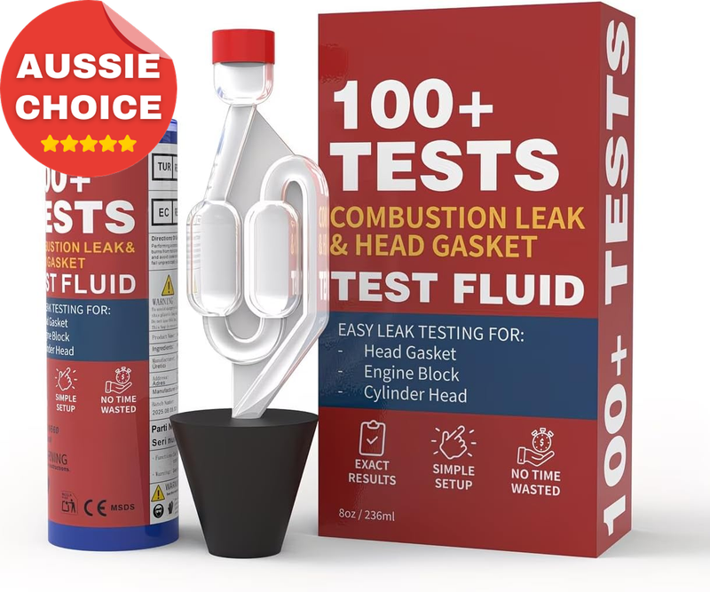 Cylinder Head Gasket Tester Kit 100 Tests CO2 Combustion Leak Detector Universal
